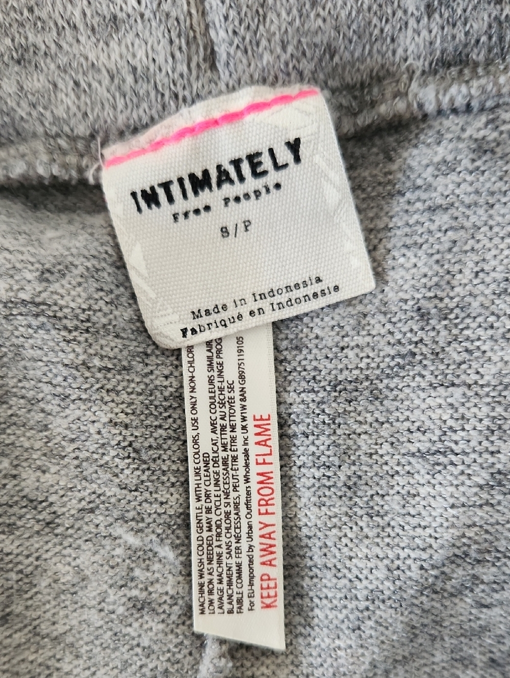 Free People...Gray Ribbed Knit Leggings - Picture 10 of 12